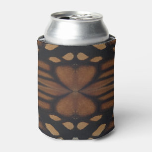 Monarch Butterfly Wing Up Close Pattern Can Cooler