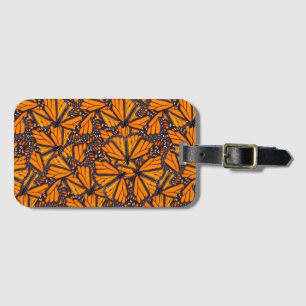 Monarch Butterfly Wings Luggage Tag