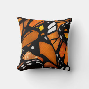 Monarch Butterfly Wings Pillow