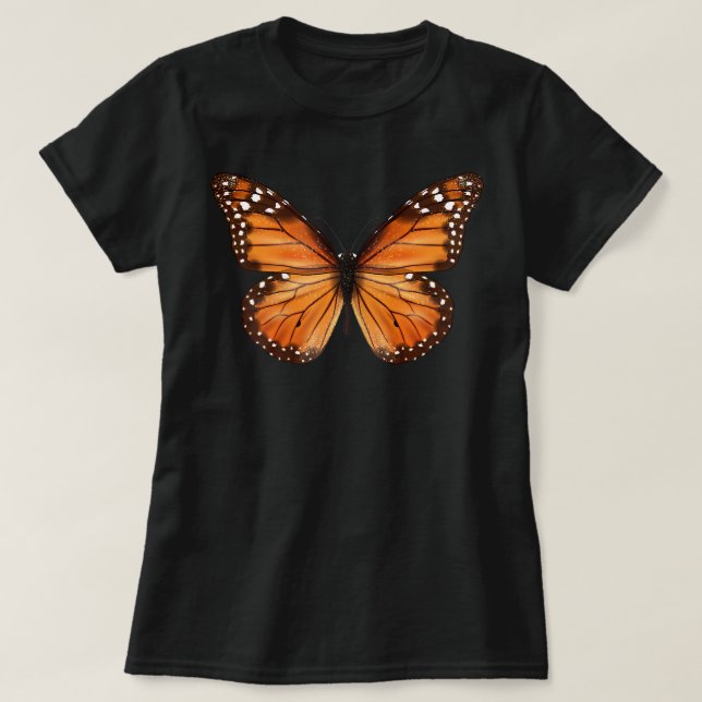 Monarch Butterfly Women Milkweed Nature  T-Shirt (Design Front)