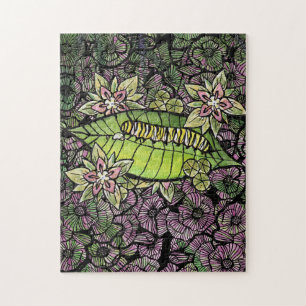 Monarch Caterpillar                                Jigsaw Puzzle