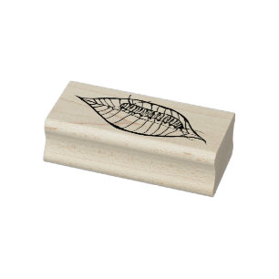 Monarch Caterpillar                                Rubber Stamp