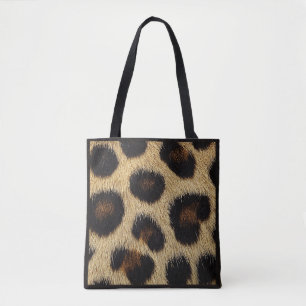Monarch Cow Black Fur Tote Bag