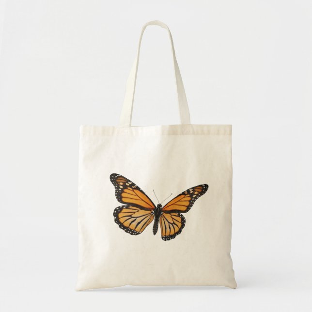 Monarch Drift Tote Bag (Front)