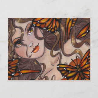 "Monarch Fairy" postcard