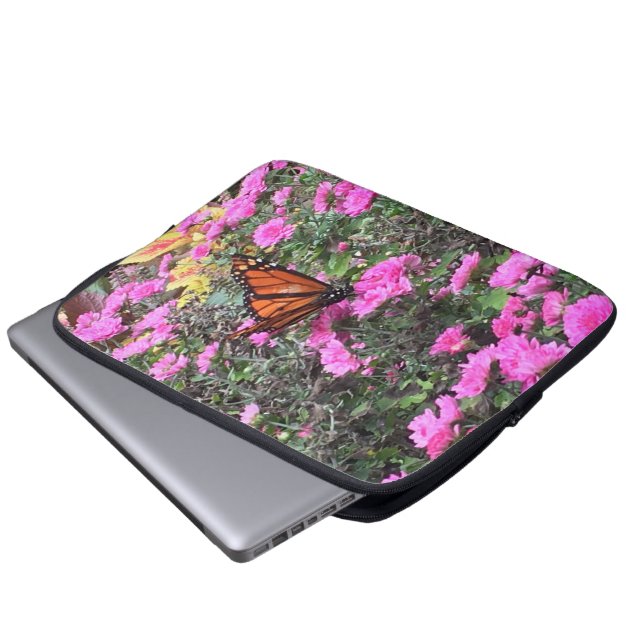 Monarch in the Park Laptop Sleeve (Front Bottom)