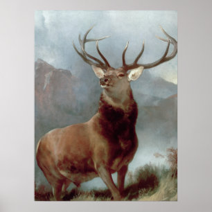 Monarch of the Glen, 1851 Poster