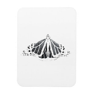 Monarch outline magnet