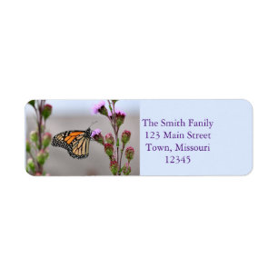 Monarch Return Address Label