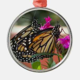 Monarch Twins #1-premium round ornament