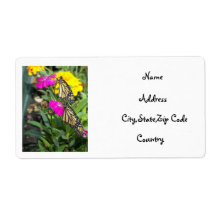 Monarch Twins #2-address label