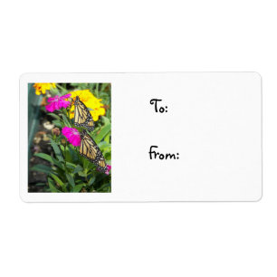 Monarch Twins #2-christmas label