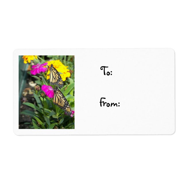 Monarch Twins #2-christmas label (Front)