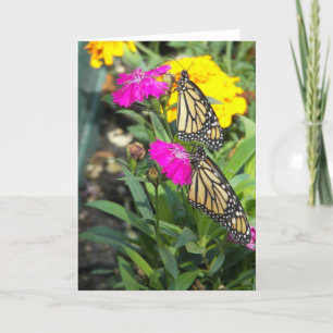 Monarch Twins #2-Greeting Card