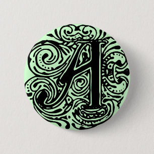 Monarchia "A" 6 Cm Round Badge