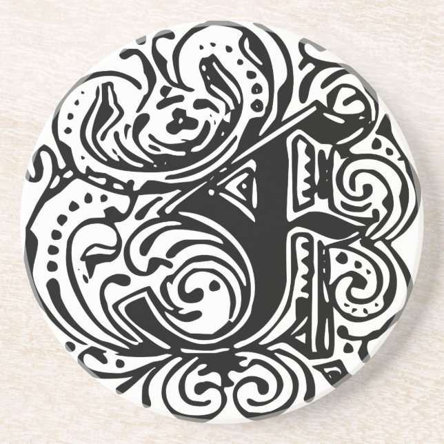 Monarchia "F" Coaster (Front)