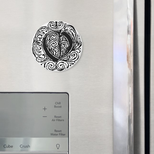 Monarchia "O" Magnet (In Situ (Fridge))