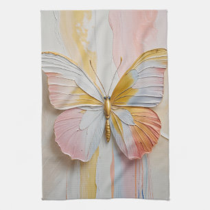 Monarch's First Light Tea Towel