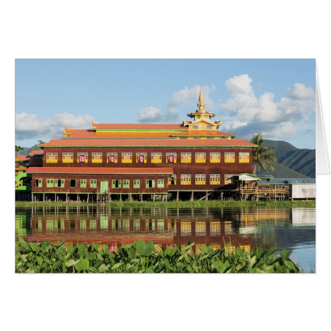 Monastery By A Lake (Front Horizontal)