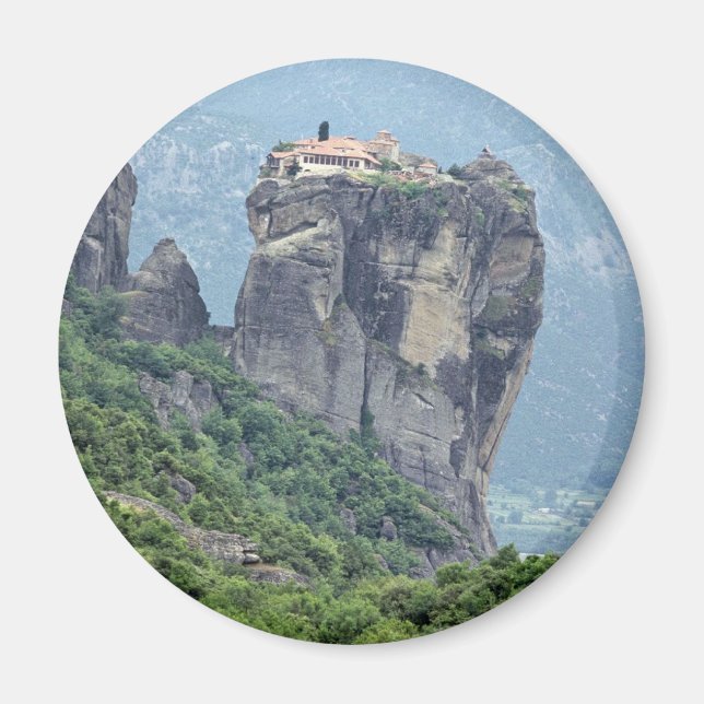 Monastery in Meteora, Greece Europe Magnet (Front)