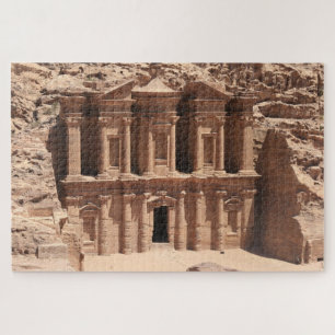 monastery petra jordan jigsaw puzzle