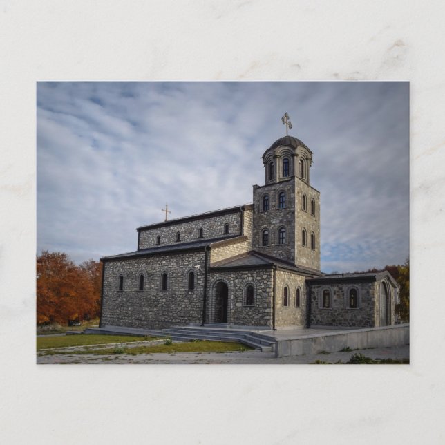 Monastery, St.Preobrazenie, Krushevo, Macedonia Postcard (Front)