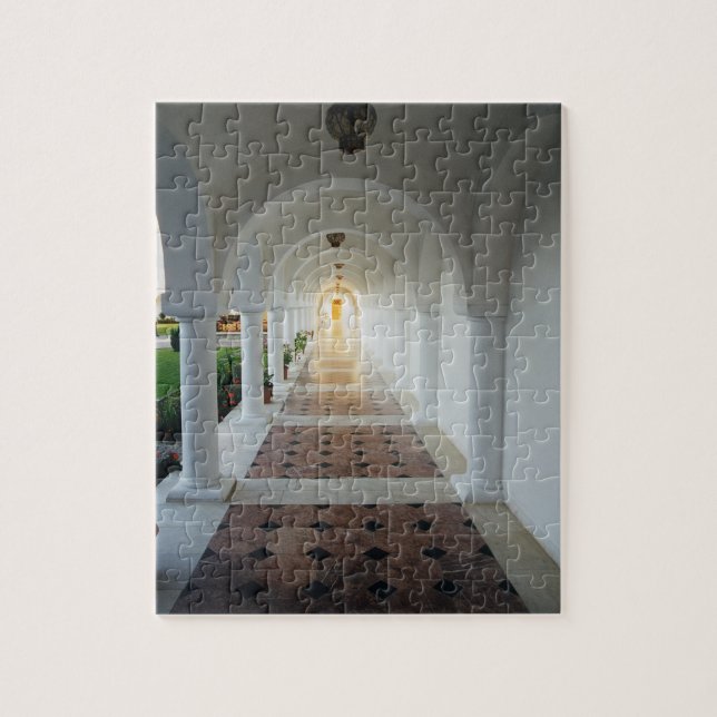 Monastic tranquillity jigsaw puzzle (Vertical)