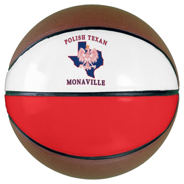 Monaville Polish Texan Basketball (Front)