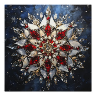 Moncirca - Weihnachtsmandala (4/16) - Download Poster