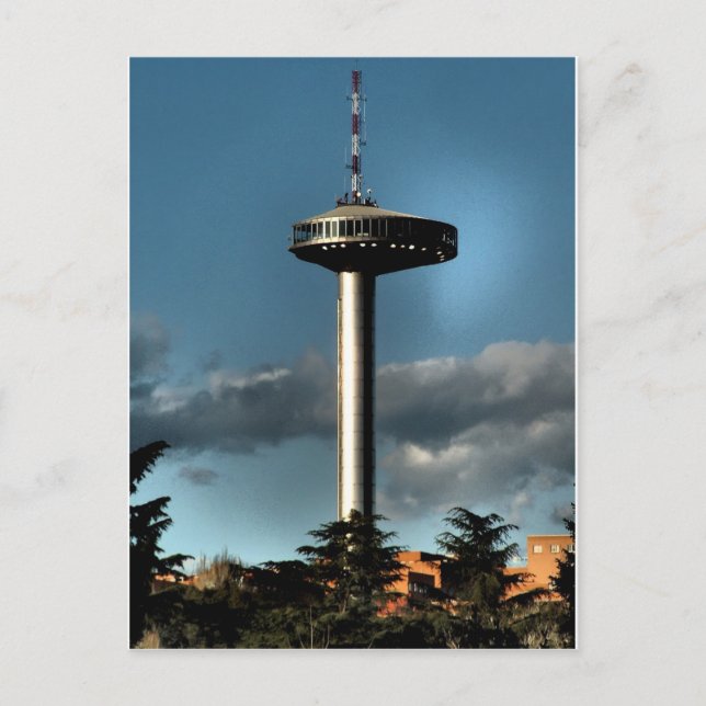 Moncloa Lighthouse, Madrid Postcard (Front)