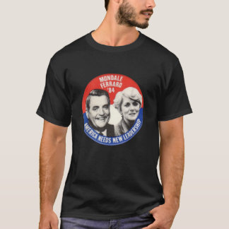 Mondale Ferraro Walter Geraldine election  T-Shirt