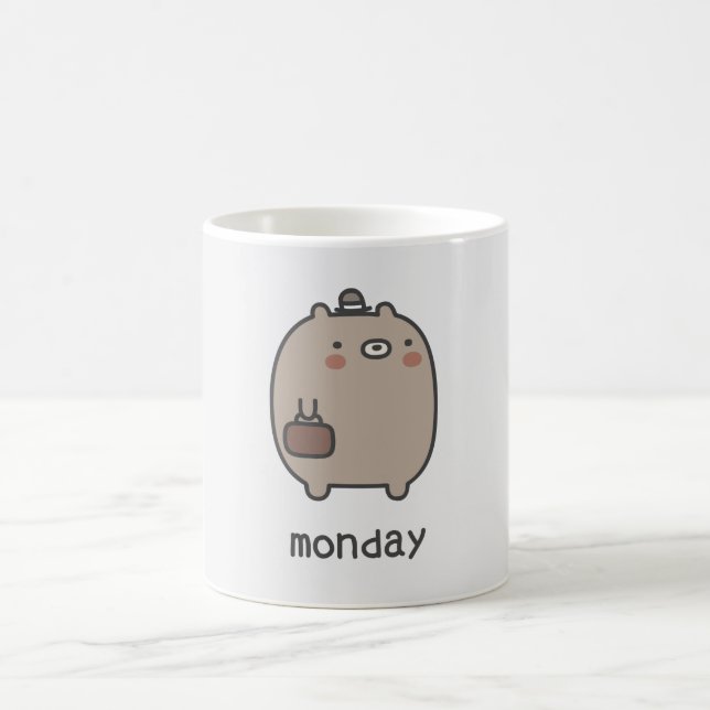 Monday Coffee Mug (Center)