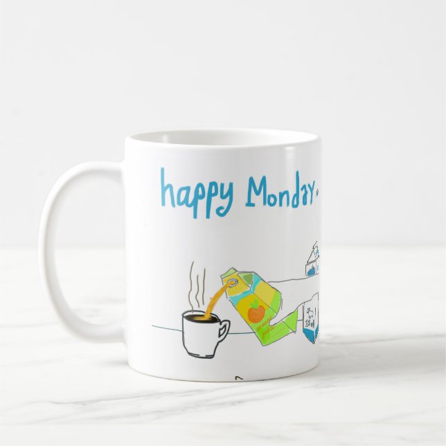 Monday Comic 2 Coffee Mug (Left)