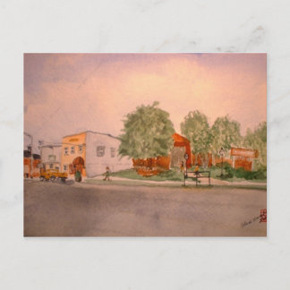 "Monday Morning in Munfordville" Postcard