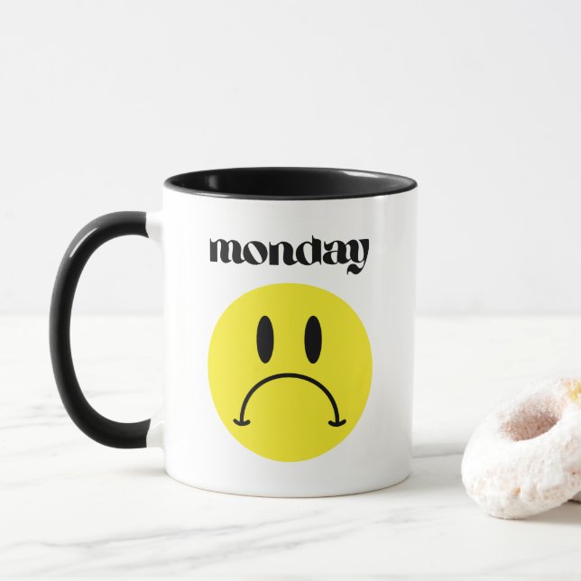 Monday Mug (With Donut)