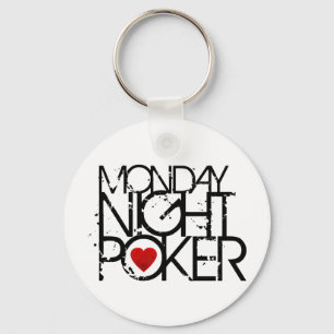 Monday Night Poker Key Ring