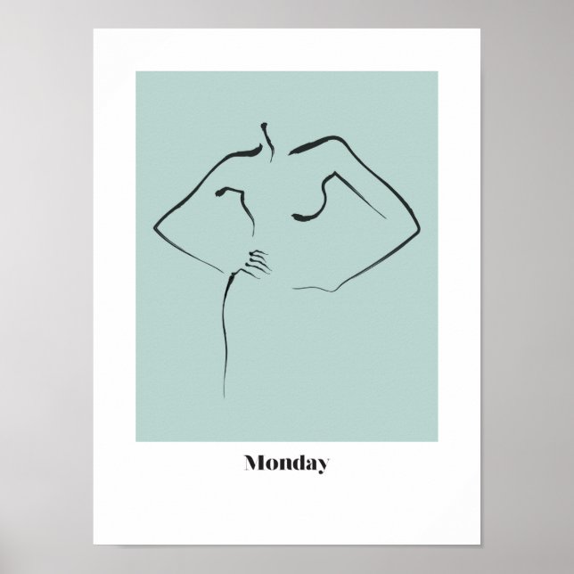 Monday Poster (Front)