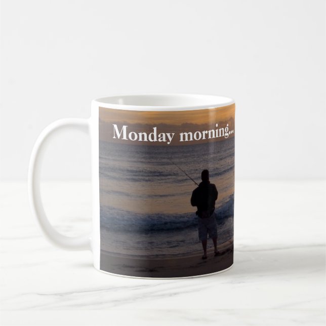 Monday sunrise coffee mug (Left)