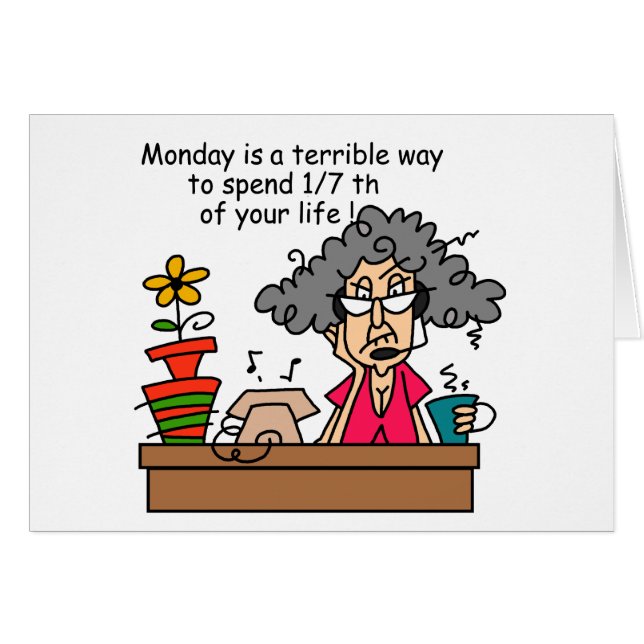 Mondays Humour (Front Horizontal)