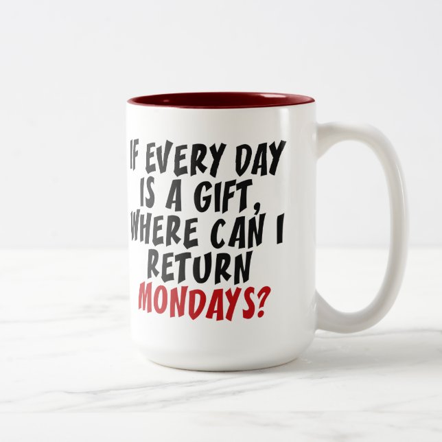 Mondays mugs (Right)