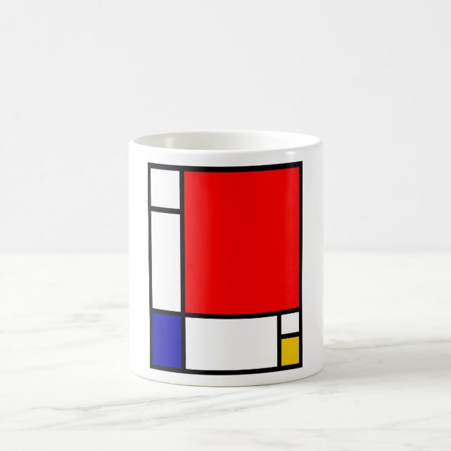 Mondrian 1 coffee mug (Center)