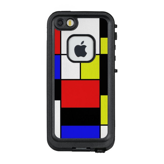 Mondrian #21 LifeProof iPhone case (Back)