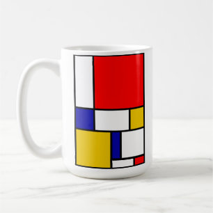Mondrian 2 coffee mug