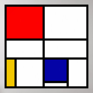 Mondrian 3 poster