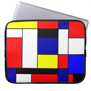 Mondrian #42 laptop sleeve
