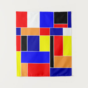 Mondrian #48 Small Tapestry