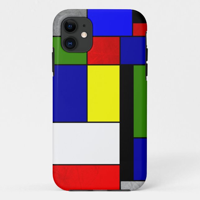 Mondrian #4 Case-Mate iPhone case (Back)