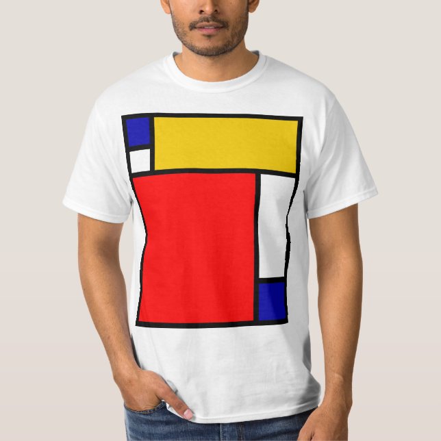Mondrian 4 T-Shirt (Front)