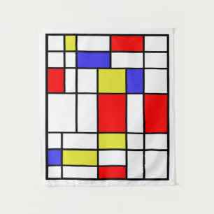 Mondrian #58 Small Tapestry
