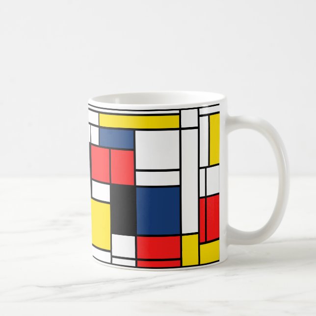 Mondrian Drinks here! Coffee Mug (Right)